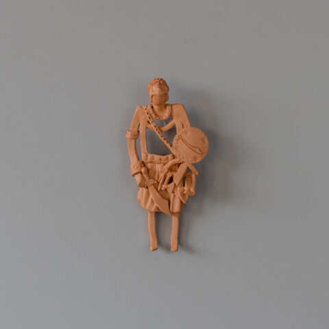 Figura de Barro Ogum