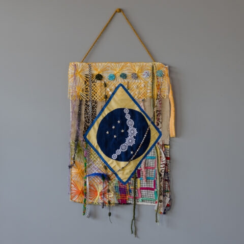 Flâmula de Tecido Bandeira do Brasil (G1)