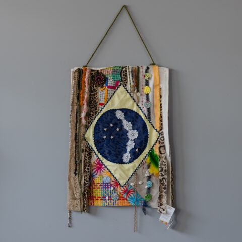 Flâmula de Tecido Bandeira do Brasil (G2)