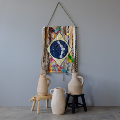 Flâmula de Tecido Bandeira do Brasil (G2)