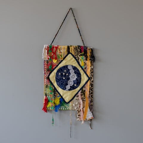 Flâmula de Tecido Bandeira do Brasil (P1)