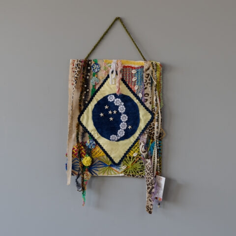 Flâmula de Tecido Bandeira do Brasil (P3)