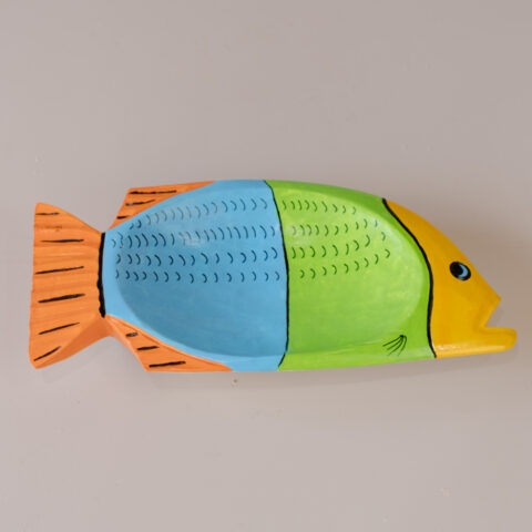 Gamela de Peixe em Madeira Caiçara (G2)