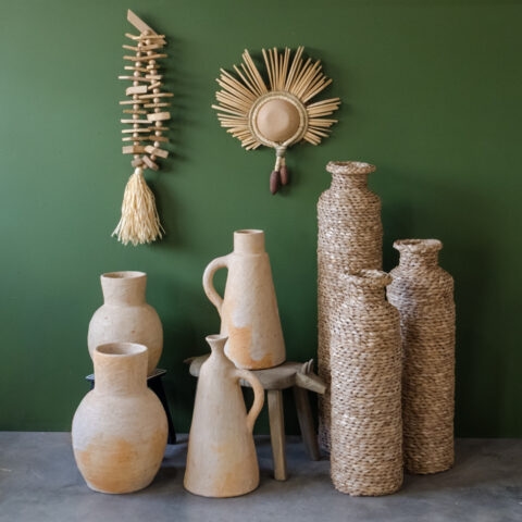 Jarro Boca Estreita em Cerâmica (G) – Família Nazaré