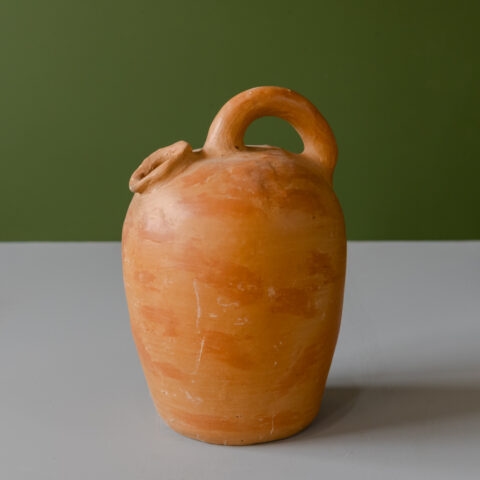 Jarro Decorativo em Cerâmica Natural – Família Nazaré