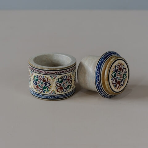 Manteigueira de Pedra-Sabão – Colorida