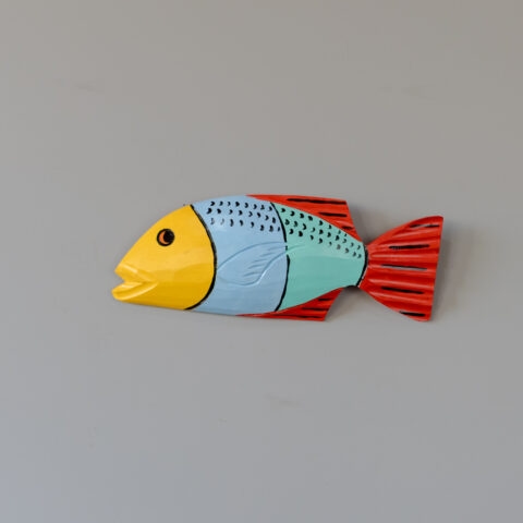 Peixe de Parede em Madeira Caiçara (G3)