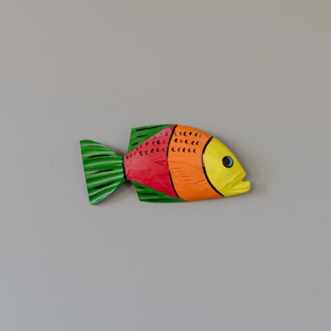 Peixe de Parede em Madeira Caiçara (P)