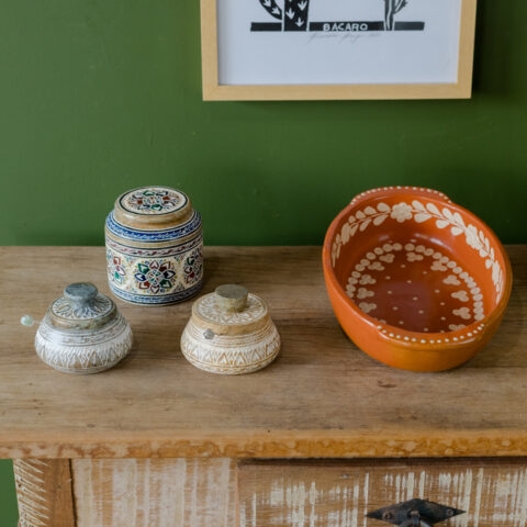 Pimenteira de Pedra-Sabão – Bege