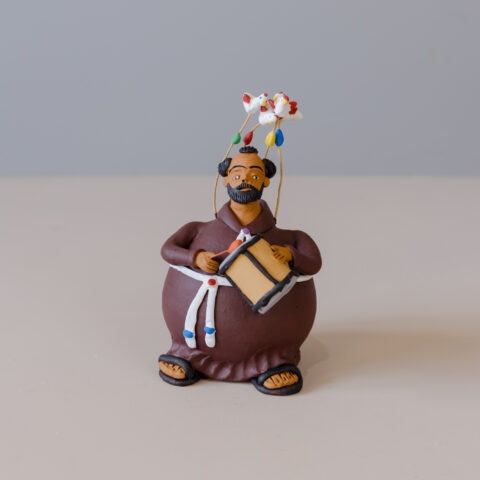 São Francisco em Cerâmica Leonildo – Tamboreiro