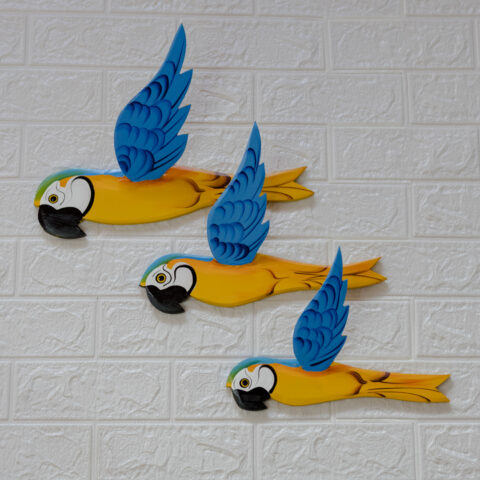 Arara Canindé de Parede em Madeira (P)