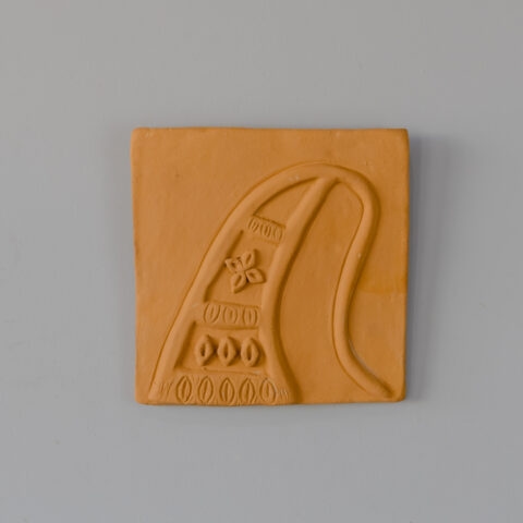 Placa de Parede em Cerâmica Nanã Buruquê