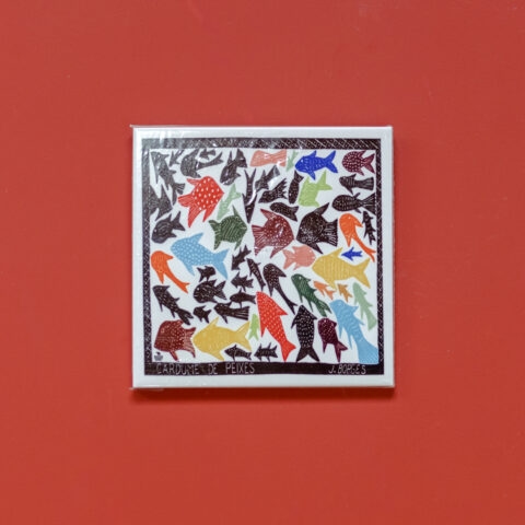 Azulejo de Parede J. Borges – Cardume de Peixes