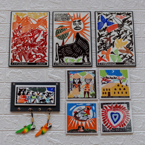 Azulejo de Parede J. Borges – Coração da Alegria