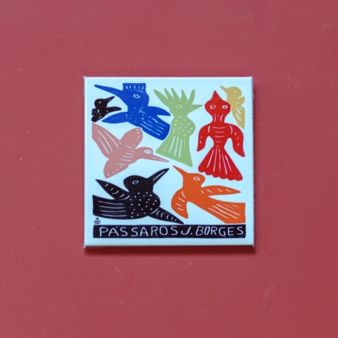 Azulejo de Parede J. Borges – Pássaros