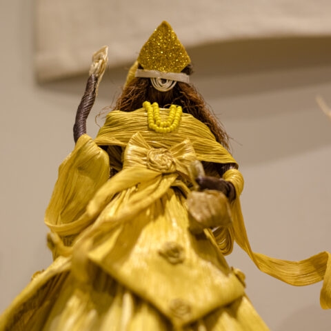 Orixá em Palha de Milho – Oxum